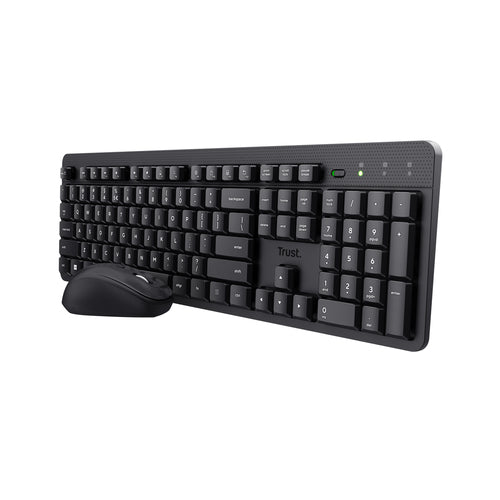 Trust Ody II keyboard Mouse included Office RF Wireless QWERTY UK English Black Trust Ody II keyboard Mouse included Office RF Wireless QWERTY UK English Black
